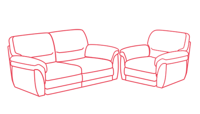 Комплекты диван и 1-2 кресла